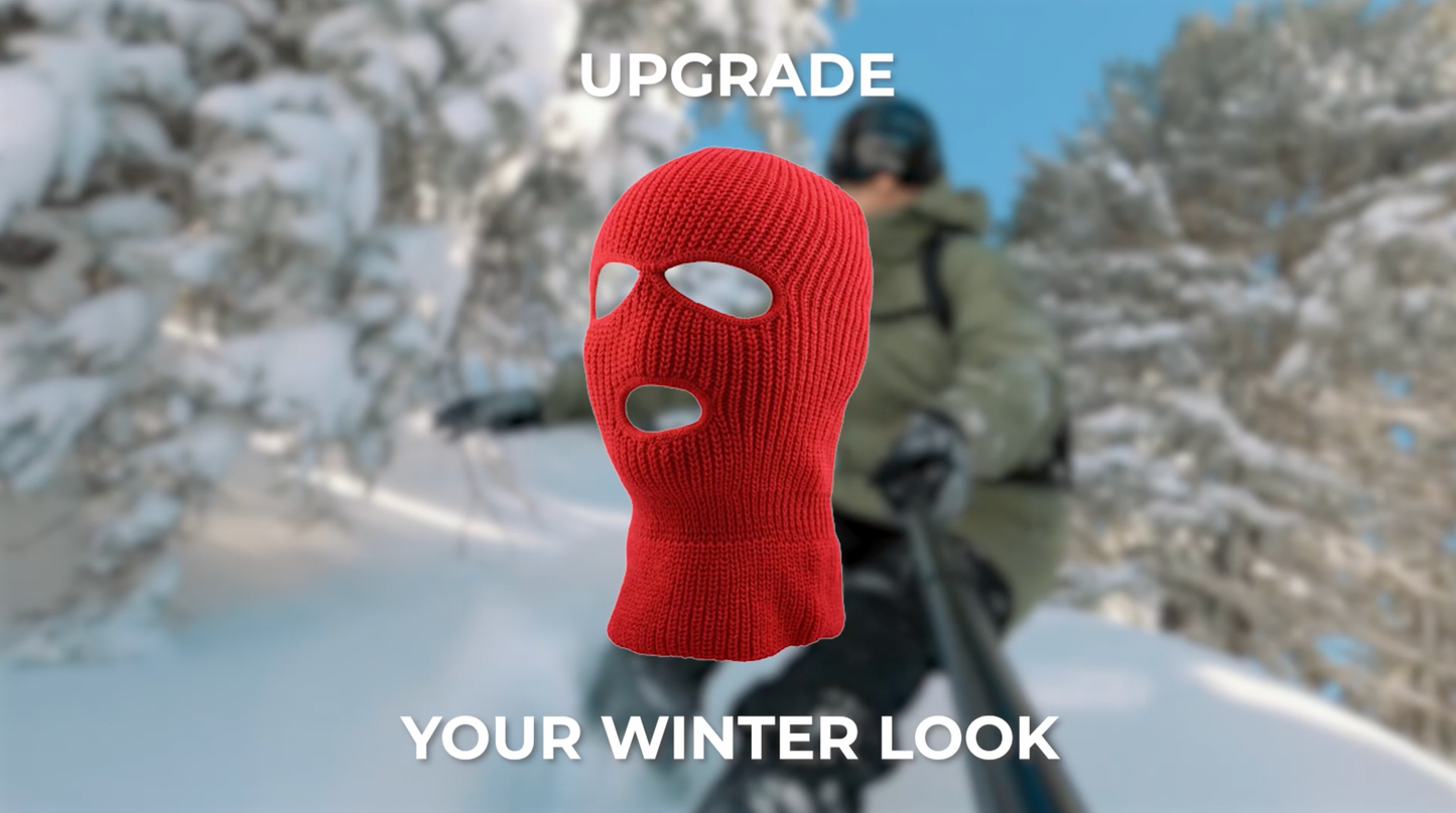 Premium 3-Hole Ski Masks