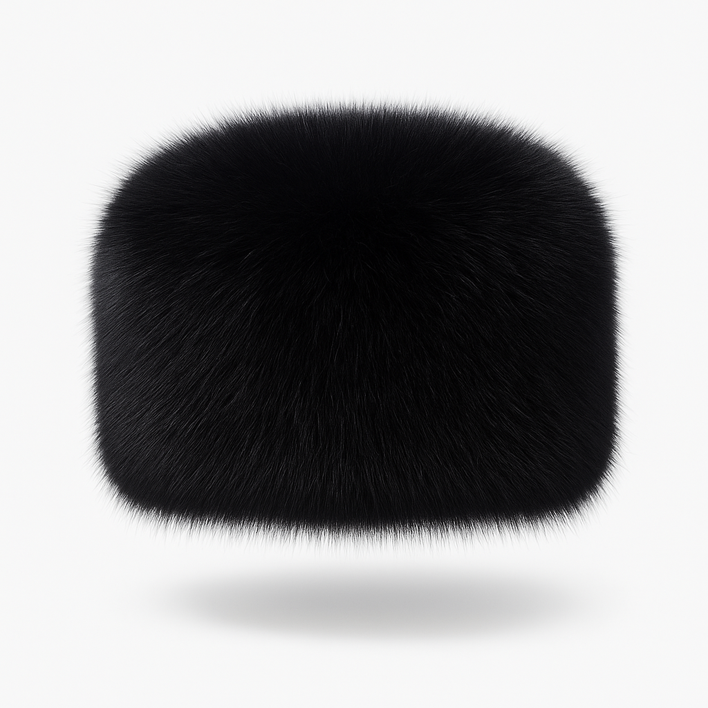 Puffy Snow Bunny Hat