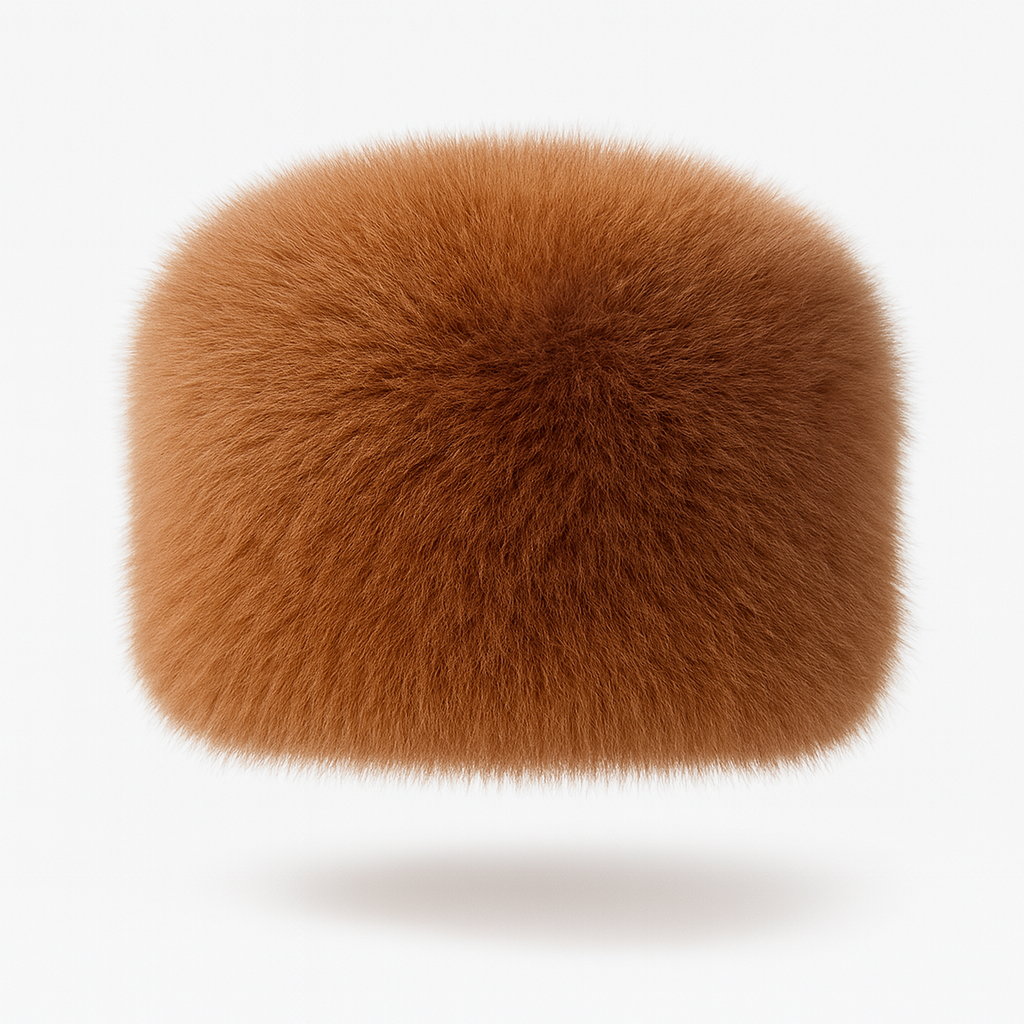 Puffy Snow Bunny Hat