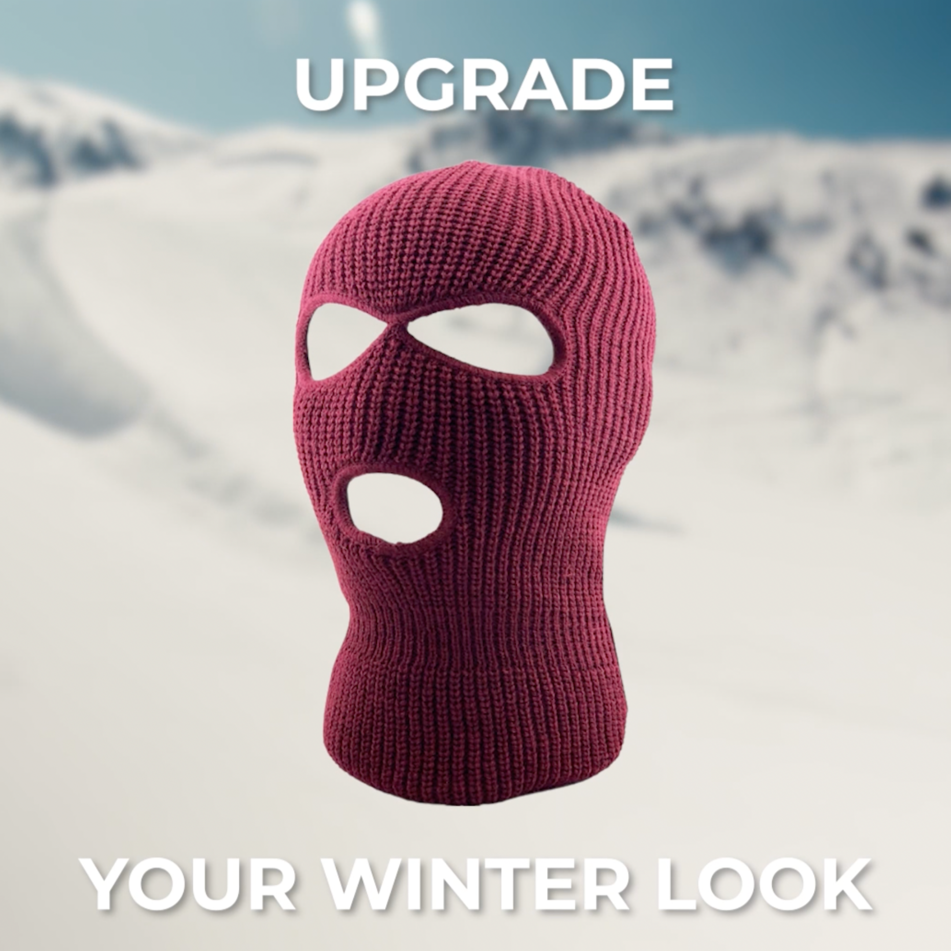 Premium 3-Hole Ski Masks