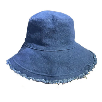 Frayed Edge Bucket Hat
