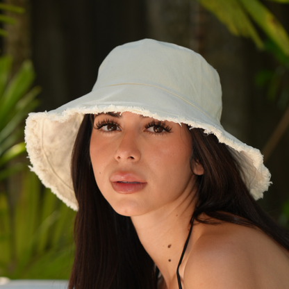 Frayed Edge Bucket Hat