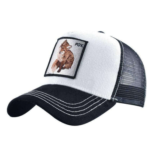 Animal Trucker Hat - Fox Image