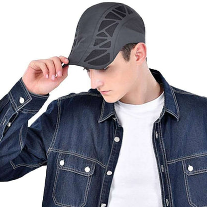 Hybrid Summer Mesh Flat Cap Image