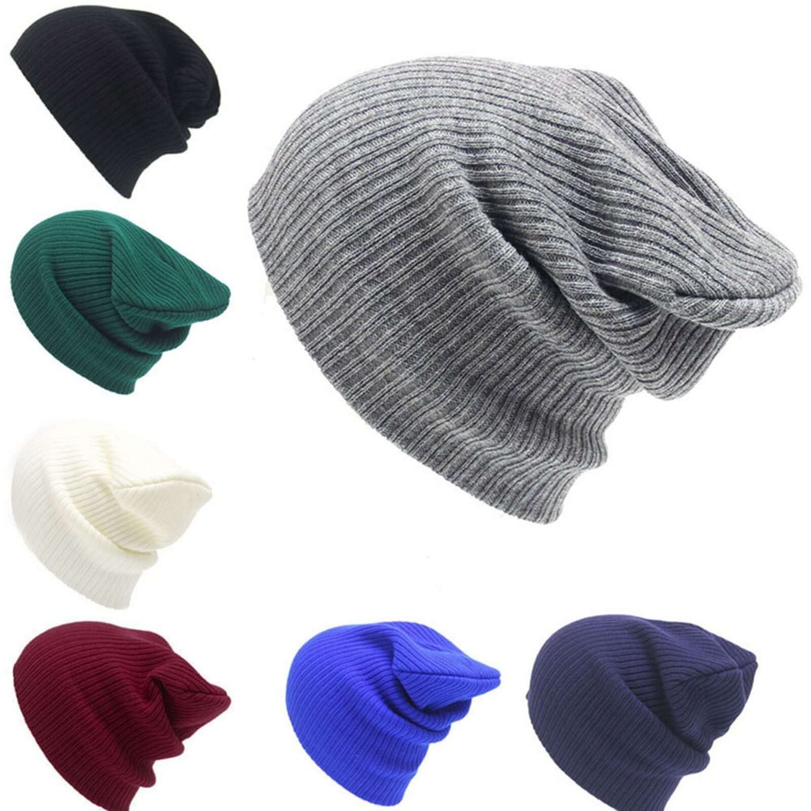 Long Ribbed Baggie Beanie Image