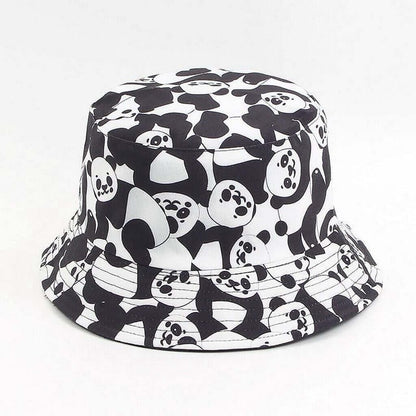 Cow / Panda Bucket Hat Image