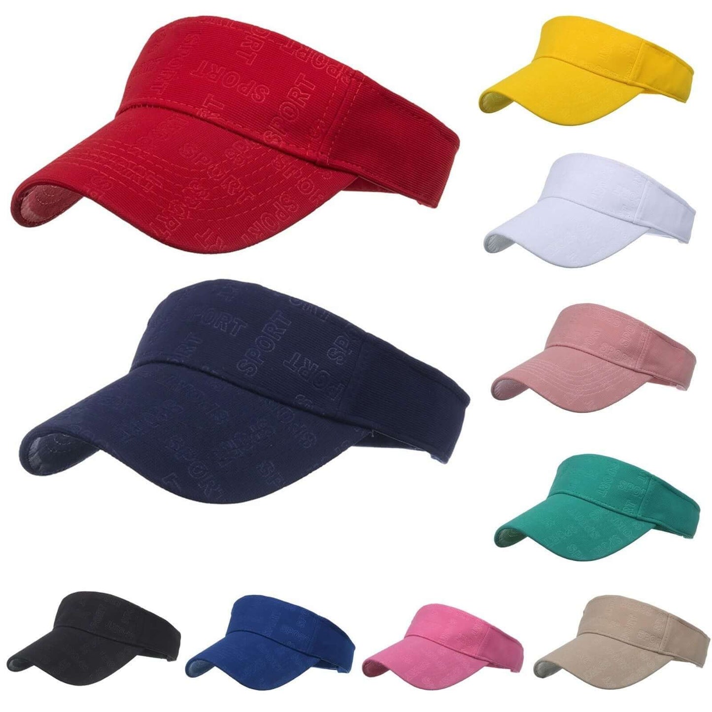 Polyester Sports Visor Image