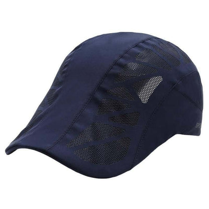 Hybrid Summer Mesh Flat Cap Image