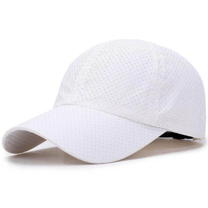 Solid Thin Mesh Quick-Dry Sun Cap Image