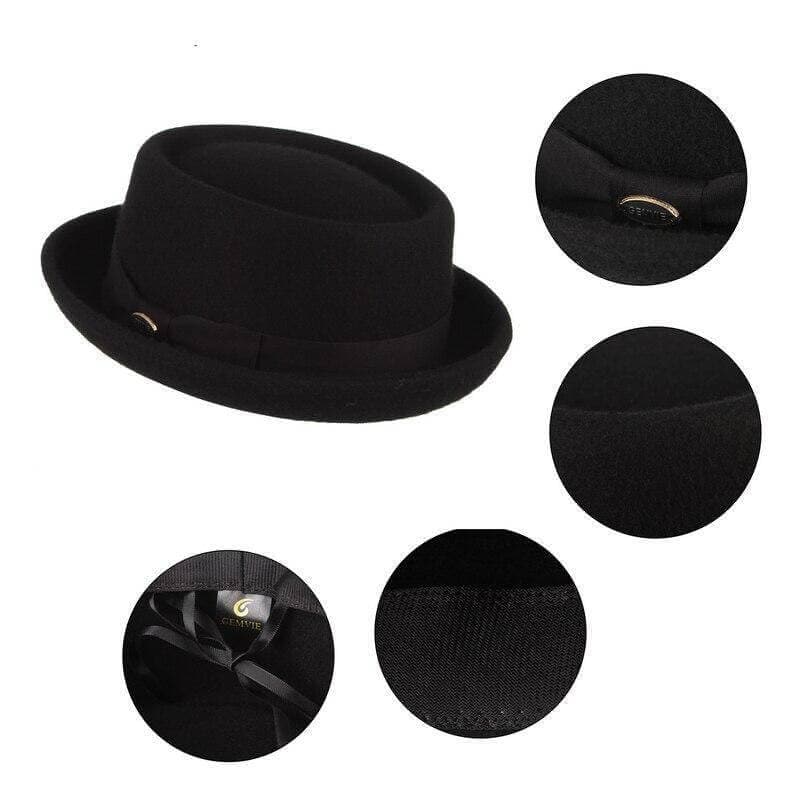 The Wool/Felt Crushable Porkpie Image