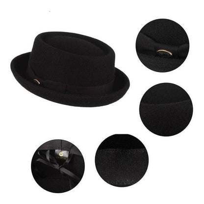 The Wool/Felt Crushable Porkpie Image