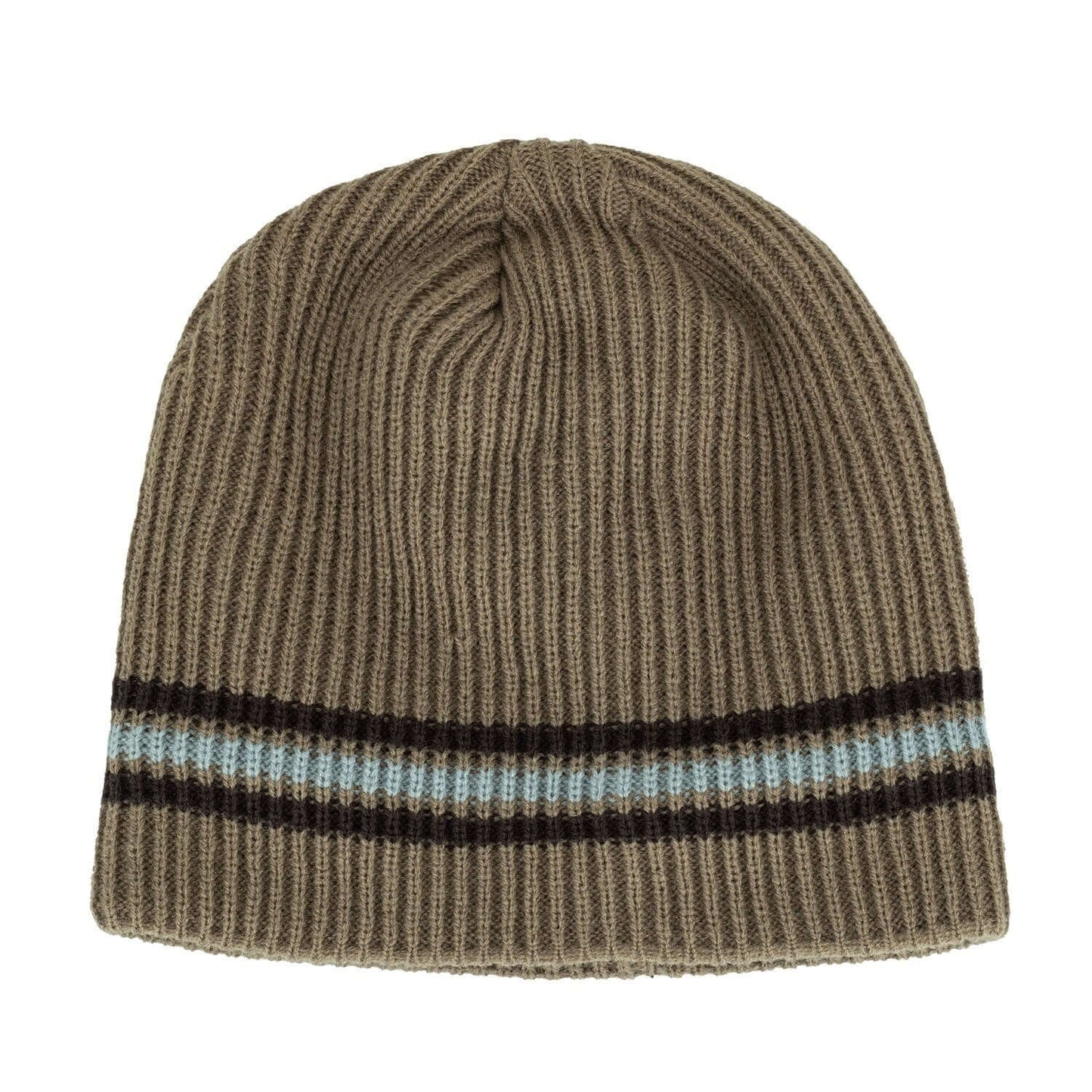 Knitted Striped Beanie Image