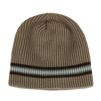 Knitted Striped Beanie Image