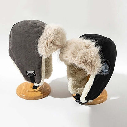 Modish Velvet Fur Bomber Image