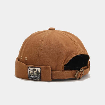 Solid Hip-hop Soft Brimless Cap Image