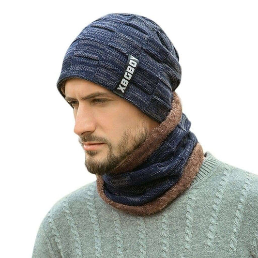 2Pc Beanie Cap and Scarf Combo Image