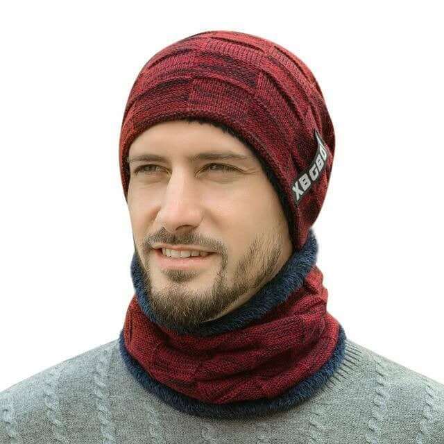 2Pc Beanie Cap and Scarf Combo Image