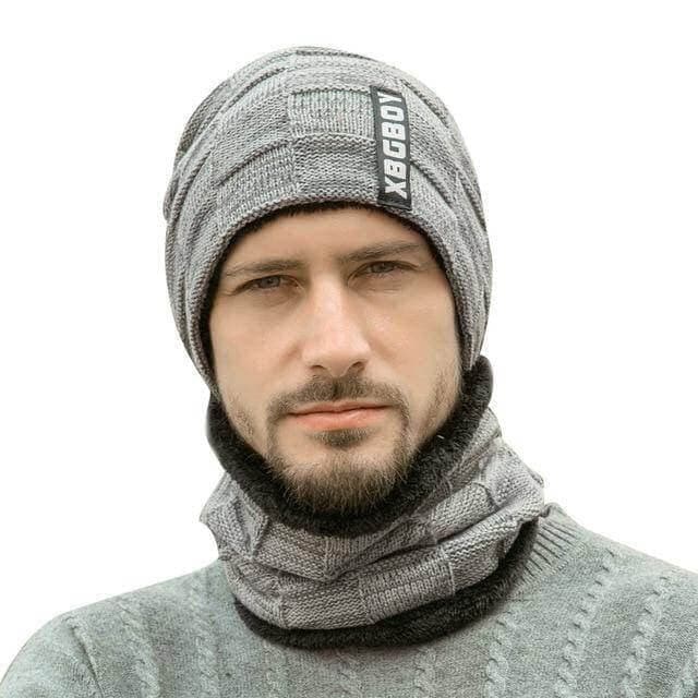2Pc Beanie Cap and Scarf Combo Image